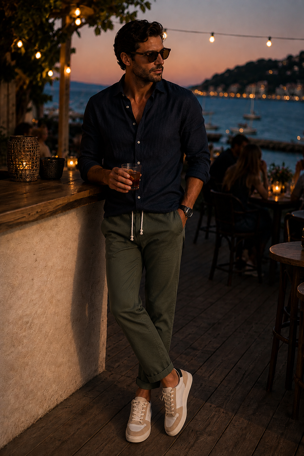 Off.406.LVE6PT002085U - MAN ARMY TROUSERS