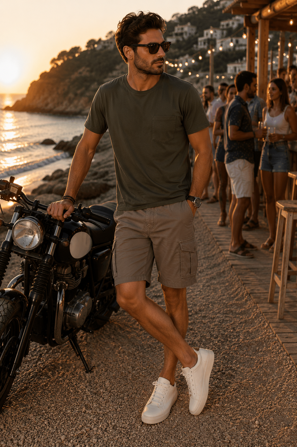 Off.397.RVE5BR010747U - TABA SHORTS