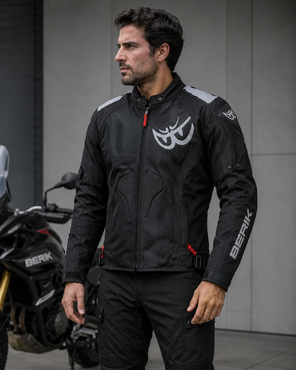 Brk 144 - NJ-173315-BK - Nylon Jacket