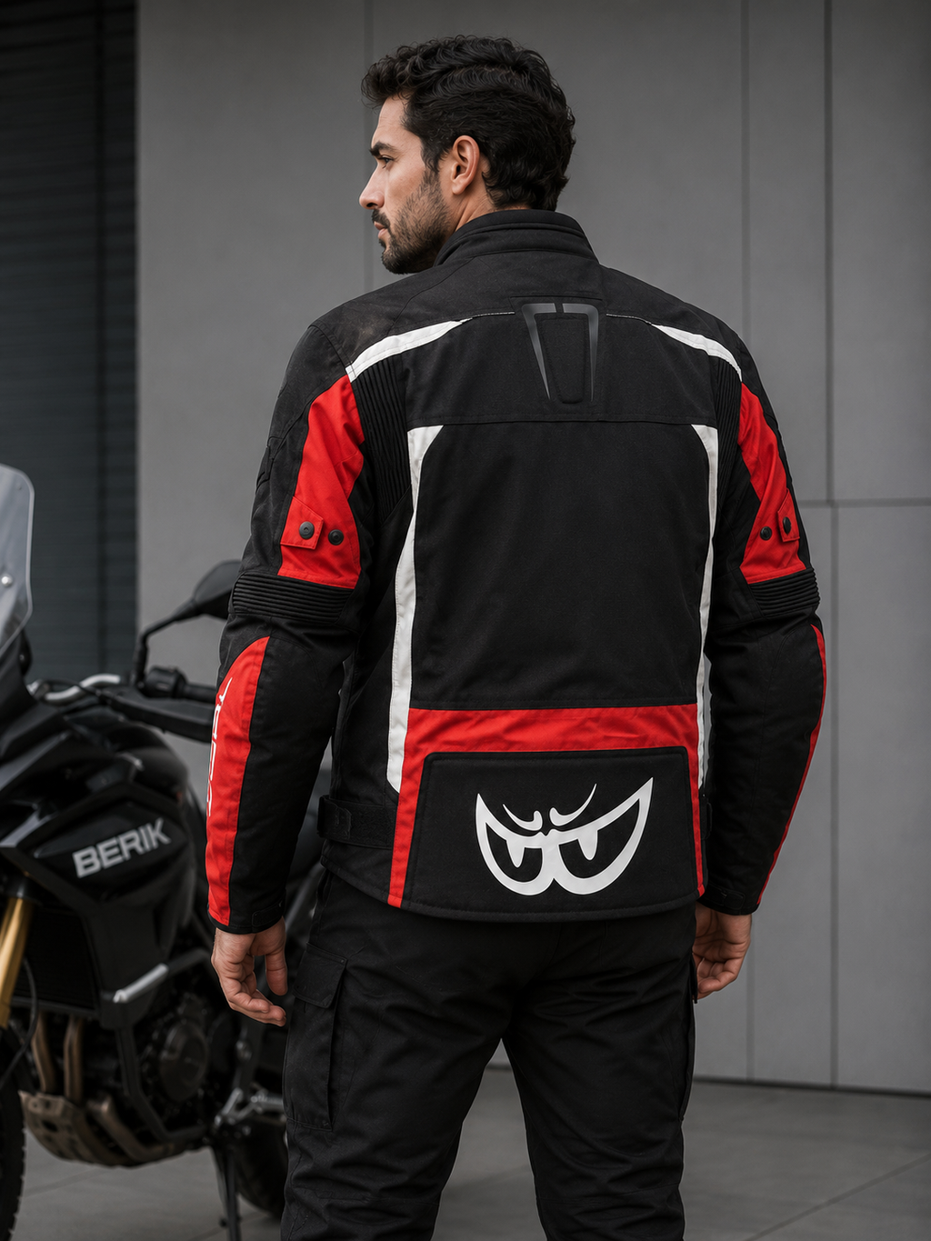 Brk 142 - NJ-183330-BK - Nylon Jacket