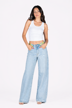 Off.378.SLE5PT025301D - PANTA LGT DENIM