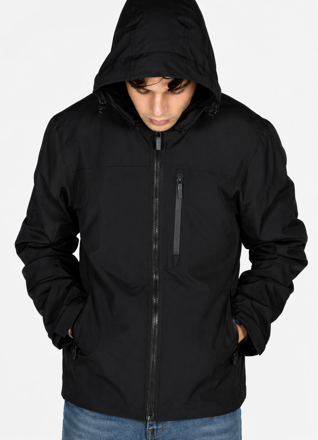 Off.418.JSE6GB031255U - GIUBBETTO BLK
