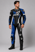 ONE-PIECE SUIT - BERIK COW - BLACK/BLUE 52