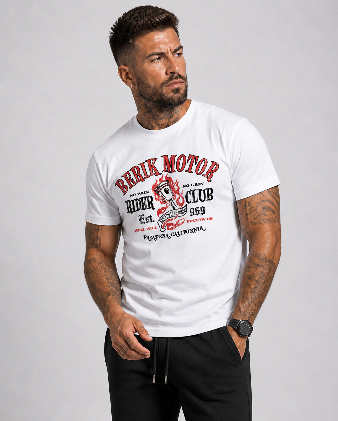 Brk 24 - T-Shirt Uomo - Sport/Everyday - Pasadena - Berik