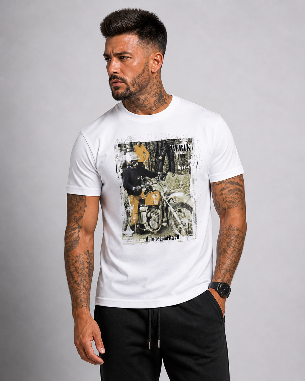Brk 13 - T-Shirt Uomo - Old Style - MRG70OffR - Berik