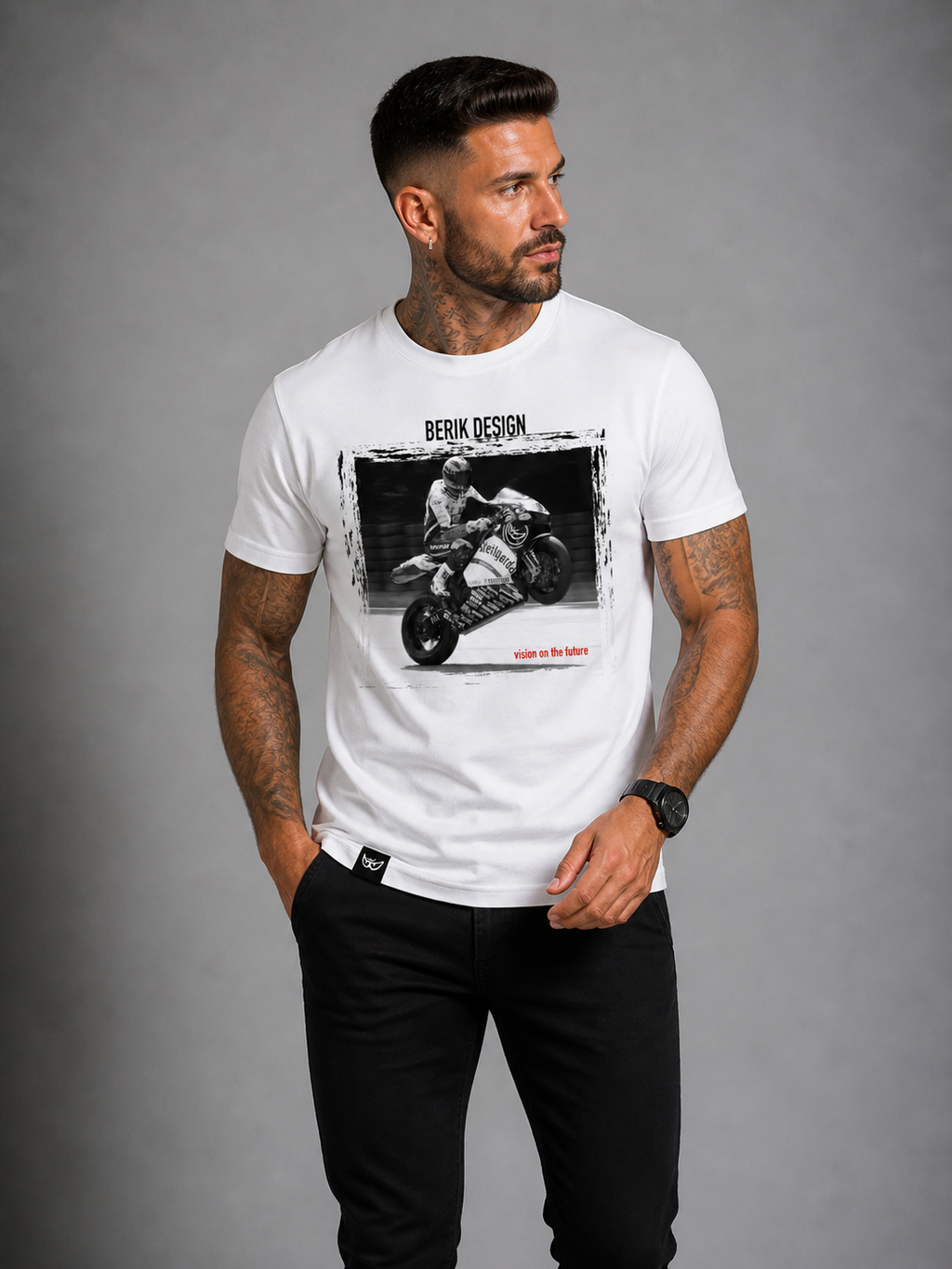 Brk 70 - Men's T-Shirt - On The Track - Berik