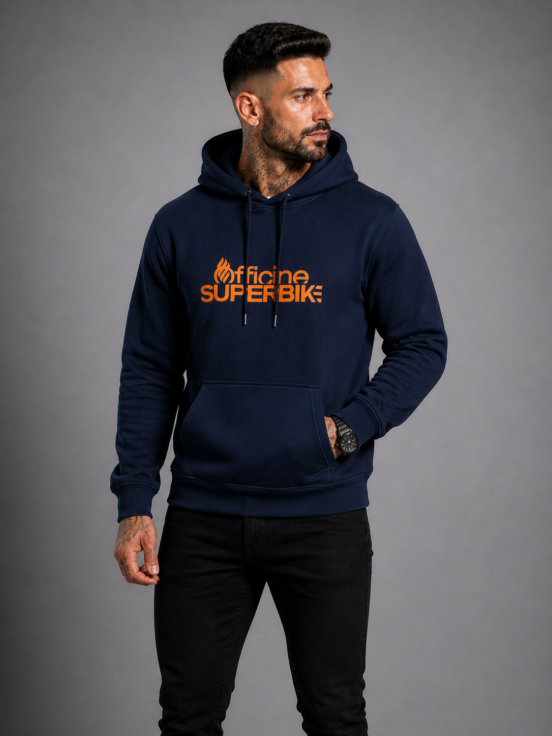 Off.178 Hoodie - OFFICINE SUPERBIKE - BLORA